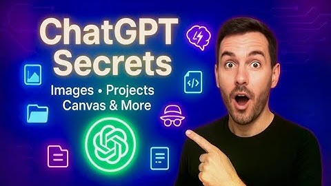 ChatGPT Secrets: 5 Powerful Features You’re Not Using Yet! (Images, Projects, Canvas & More)