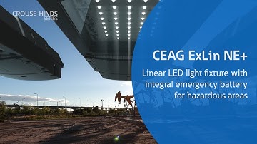 CEAG ExLin NE+ emergency light fittings