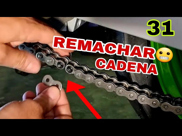 Remachadora Cadena Moto