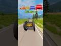 Small to Giant Cars vs Monster car #shorts