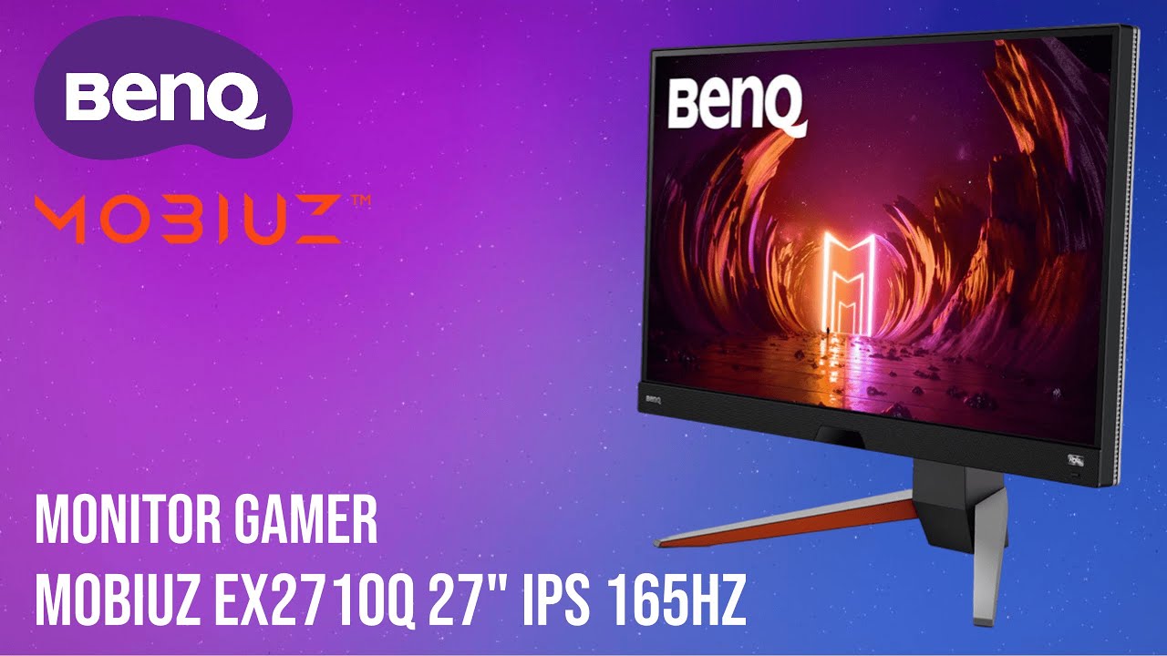 BenQ MOBIUZ EX2710Q Monitor Gaming (27 pulgadas, IPS, 2K, 165 Hz