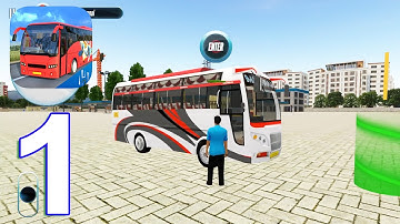 Indian Bus Simulator Gameplay Walkthrough Part 1 (IOS/Android)