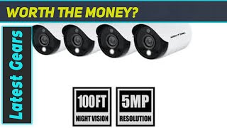 Night Owl Wired 5MP HD Cameras - Best Home Security Upgrade with Spotlight & Color Boost!
