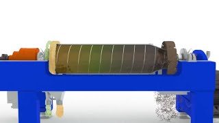 Animation | Alfa Laval 3-phase decanter centrifuge for food processing