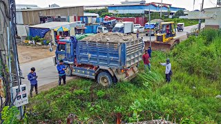Download Lagu First Starting New project! Filling Land Build Road By Bulldozer KOMAT'SU D61PX Push soil Fast MP3 Download Lagu First Starting New project! Filling Land Build Road By Bulldozer KOMAT'SU D61PX Push soil Fast MP3