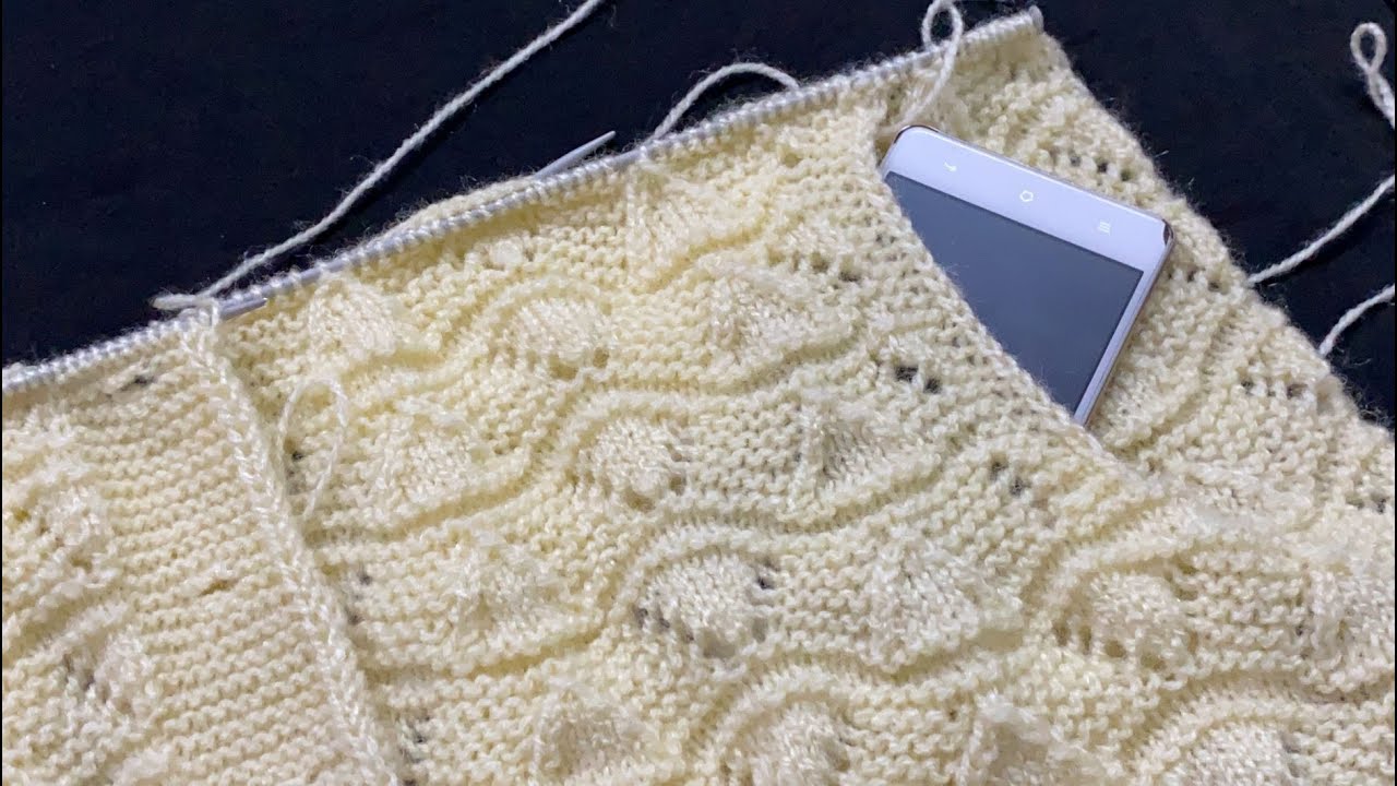 Knitting Slant Side Pocket || जेब आसानी से बनाये || jeb ki bunai ka hindi video ||