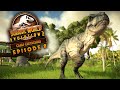 HOW TO BUILD THE BEST T.REX EXHIBIT! - Camp Cretaceous Park Build #8 | Jurassic World: Evolution 2