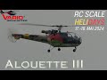 RC ALOUETTE III LOOSING ORIENTATION (RC Scale Helicopter Show 2024)