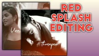 Red splash video editing in alightmotion | Tamil | SOE screenshot 5