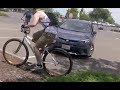 Crazy driver tries to run over cyclist cycle vlog