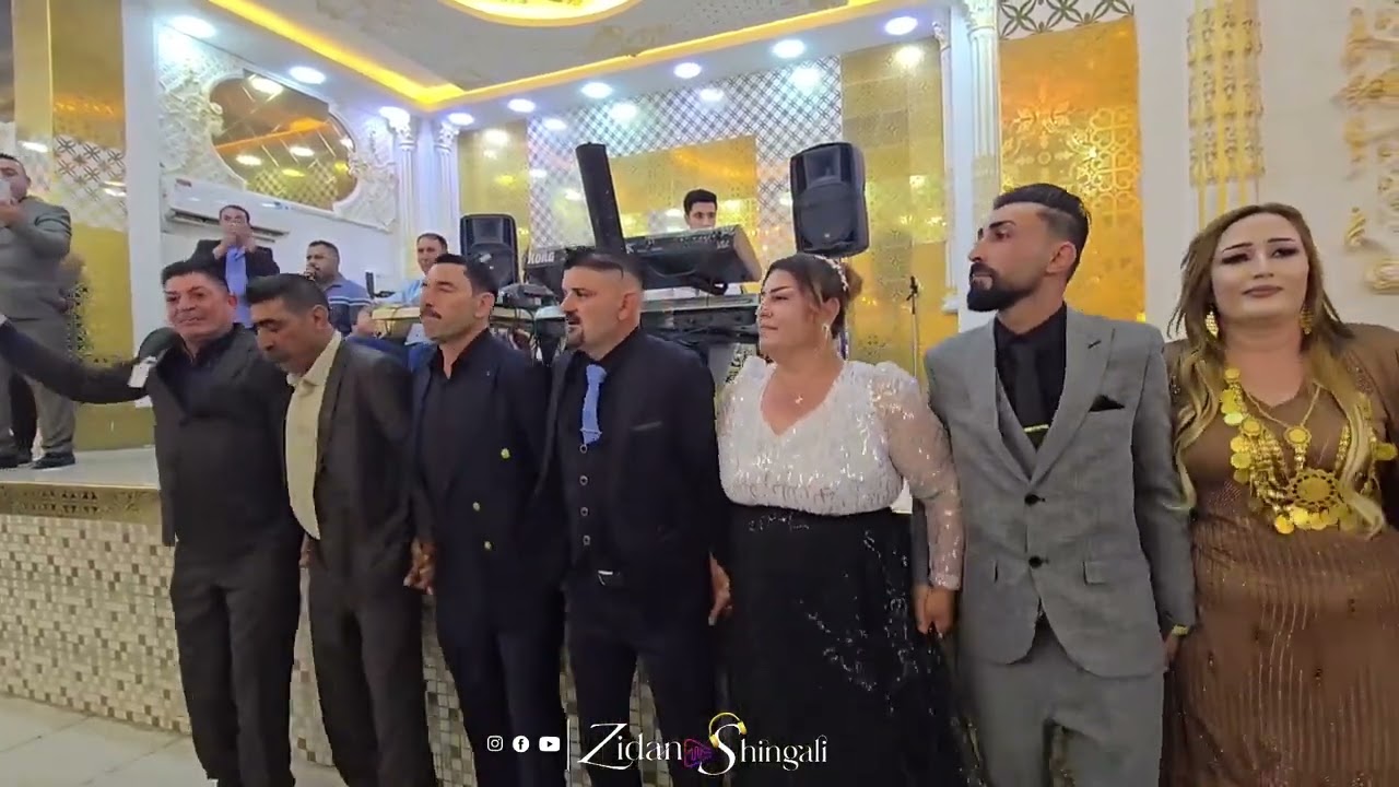 حفلة زفاف سلطان & كرستين _ زيدان شنكالي _ في قاعة سنوني