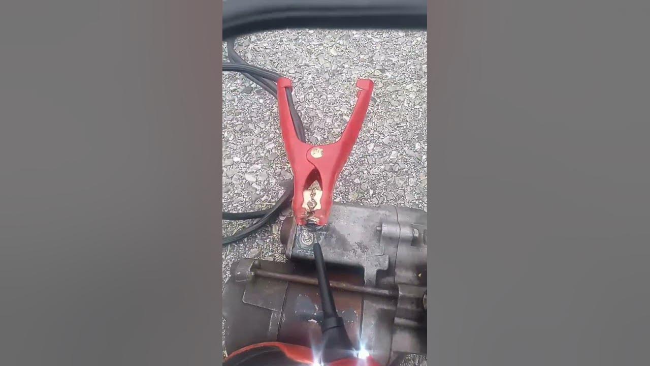 how-to-bench-test-a-starter-with-a-power-probe-youtube