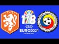 8ème de FINALE | Pays Bas Roumanie | FC24