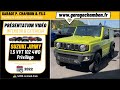 Suzuki jimny 15 vvt allgrip pro 4wd privilge  kinetic yellow toit noir  prsentation