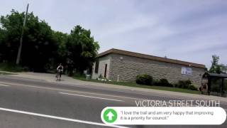 Iron Horse Trail in the City of Kitchener