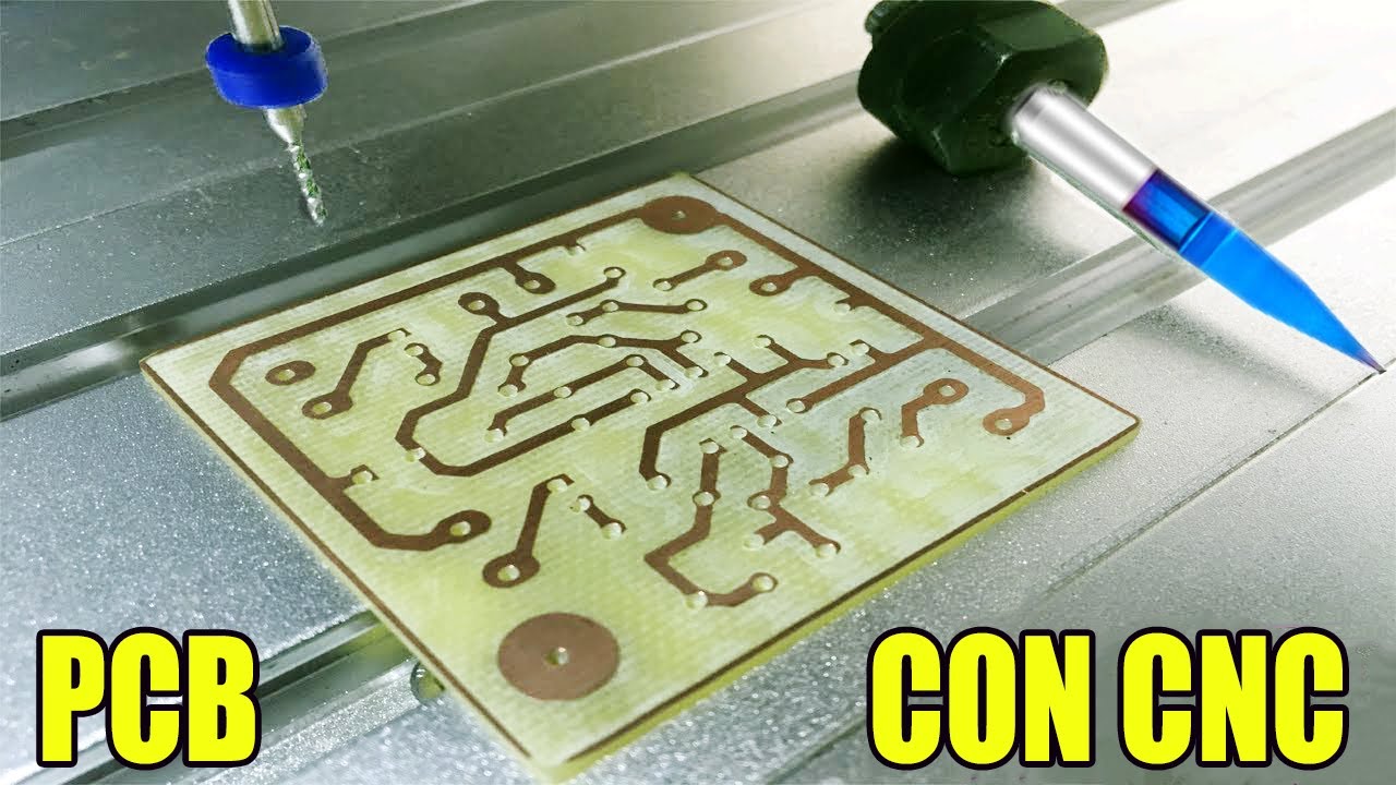 Parche rociar Línea de visión CNC MACH3: HOW TO MAKE ELECTRONIC CIRCUITS - YouTube