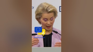Europe Must Do More! #EU Chief #VonderLeyen #eudebates