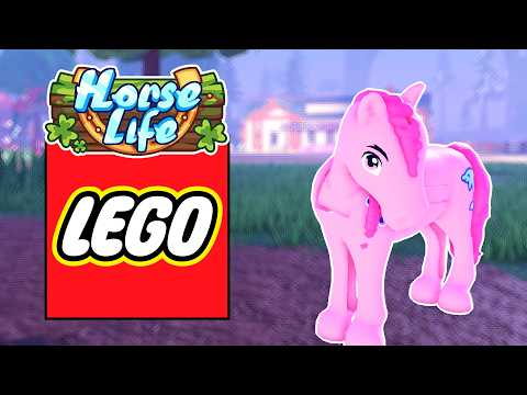 Getting the LEGO HORSE Before it Leaves!! | Roblox Horse Life