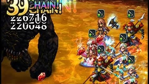 How to Perfect Chain Fryevia with other units - FFBE - Venom Plays