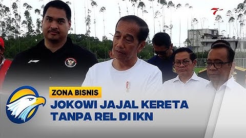 Jokowi: Kereta Tanpa Rel IKN Bisa Dipakai 17an [Zona Bisnis]