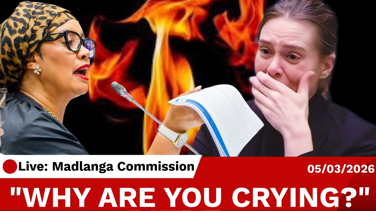 Sarah Jane Trent BREAKSDOWN in Tears as Dereleen James Grills Her in Parliament! Madlanga Commission