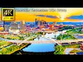 Nashville,Tennessee, USA in 4K UHD Drone
