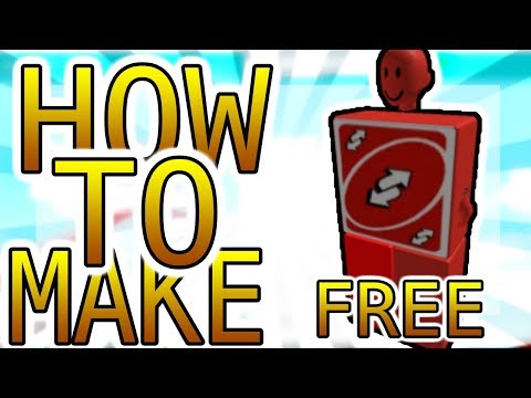 How To Be An Uno Card In Roblox For Free Youtube