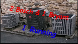 2018 & 2019 Bosch Inverters & a 2019 Bryant Legacy Line Heat Pump