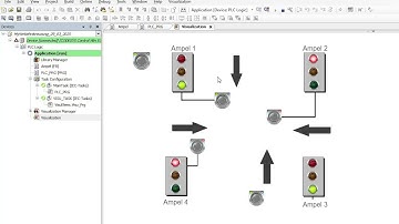 Programierung einer Verkehrsampel mit CODESYS