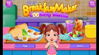 Breakfast Maker - Cooking Mania Food Games omelete and corrn flakes screenshot 2