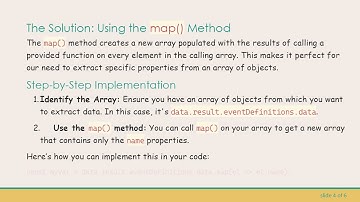 How to Extract Values from an Array of Objects in JavaScript