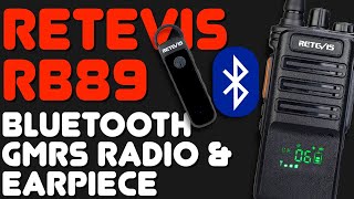 Retevis RB89 GMRS WalkieTalkie With Bluetooth Headpiece  Did Retevis Get This GMRS Radio Right?