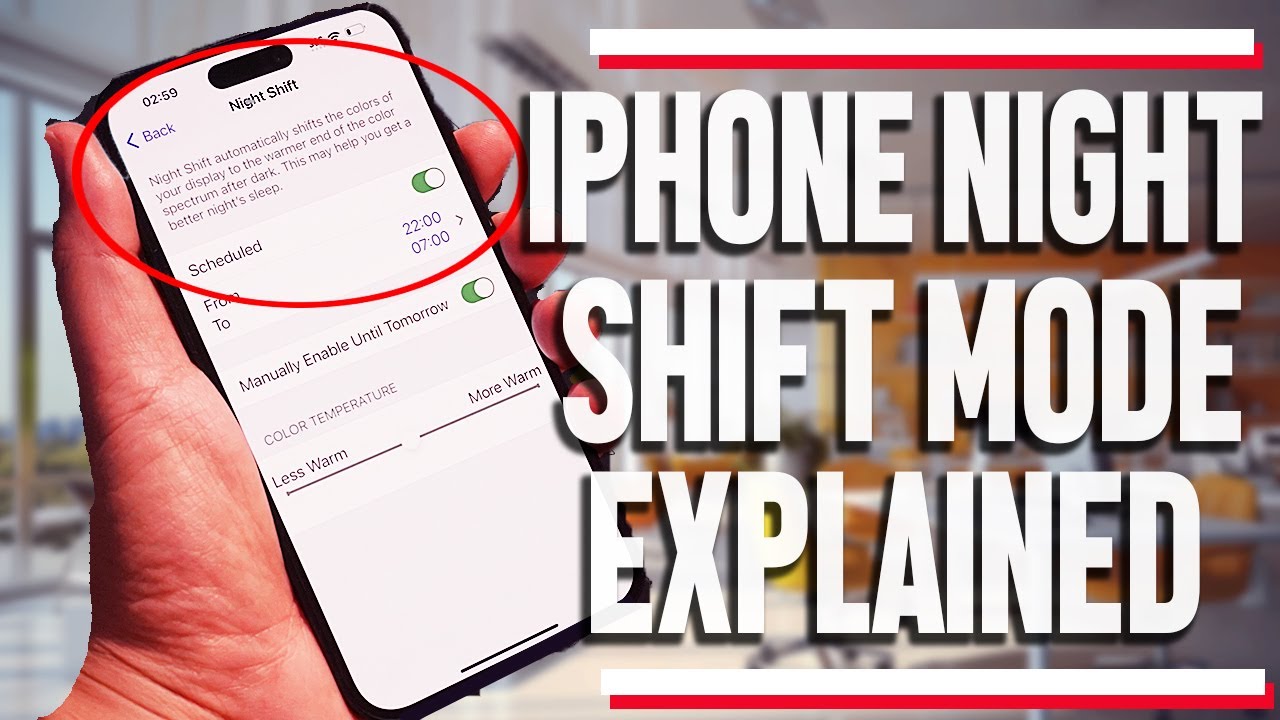 How to enable and schedule Night Shift on iPhone - iGeeksBlog