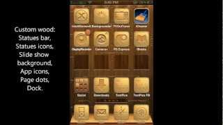 Engraved Wood theme screenshot 4