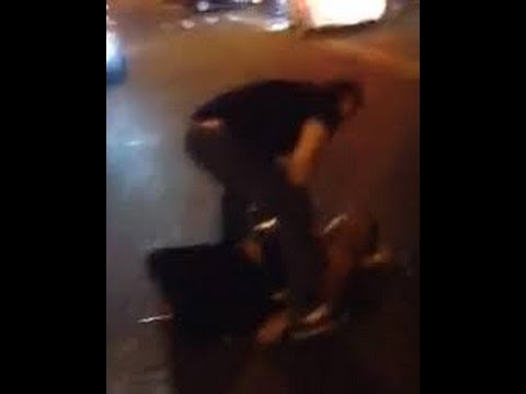 SMH - Offduty police officer almost beaten to death