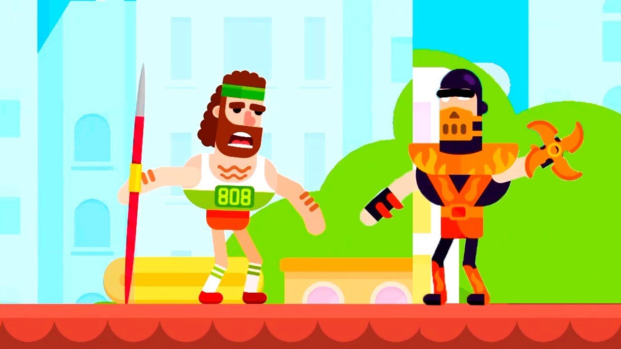 Julius (Champion's Spear) - Bowmasters - FAST Normal TOURNAMENT - Gameplay Walkthrough (297)