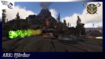 I Messed Up A Max Level Basilisk Tame On The Lava Island | ARK: Fjordur (Mod Map) #68