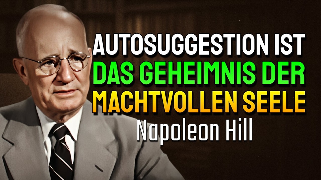 Nutzen Sie jeden Tag die Kraft der Autosuggestion? Napoleon Hill lehrt!