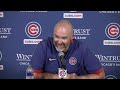 “We've got a chance to put teams in our rearview. That's a good feeling.” | David Ross on Cubs Focus