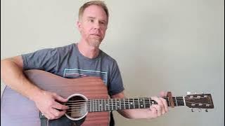 Breathe - practice video; song arrangement in the key of A