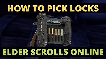 How To Pick Locks In ESO - Elder Scrolls Online Lockpicking Guide