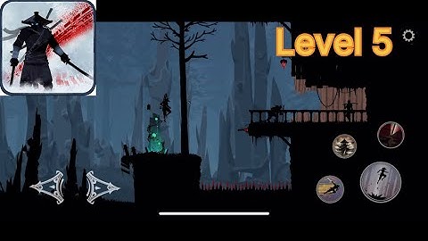 Ninja Arashi 2 – Level 5 Hard Gameplay Walkthrough (Toughest Level Yet | Android/iOS)