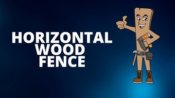 Horizontal Wood Fence