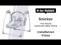 R for rabbit snicker automatic baby swing