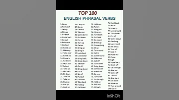Top 100 English Phrasal Verbs 48 