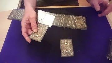 Spread n Butter. Performance and tutorial. Card Tricks.