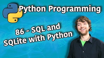 Python Programming 86 - SQL and SQLite with Python (12 Minute Review)