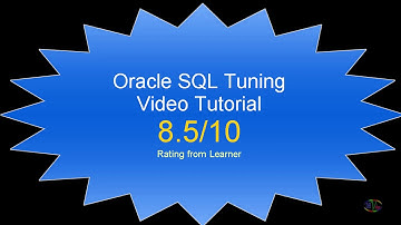 Rating 8.5 out of 10  for Oracle SQL Tuning Video Tuorial