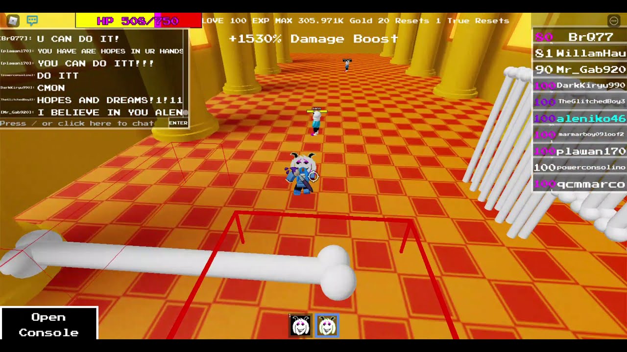 ALMOST BEATING THE HARDEST BOSS IN UNDERTALE VOID MANIA Firework Protectors YouTube