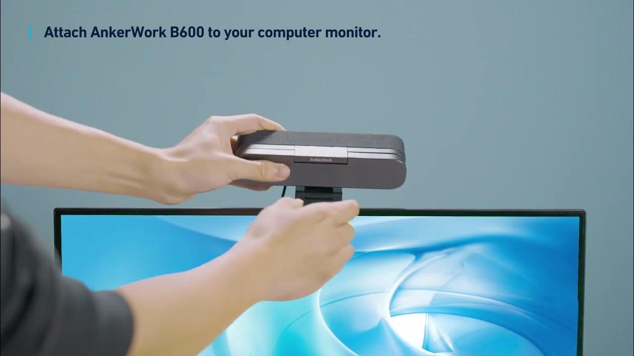 Anker AnkerWork B600 Setup Instructions [REVIEW link in Description